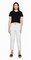 BELLA + CANVAS Women’s Flowy Crop Crewneck Short Sleeve Tee – Fit Fashion Top for Casual Wear